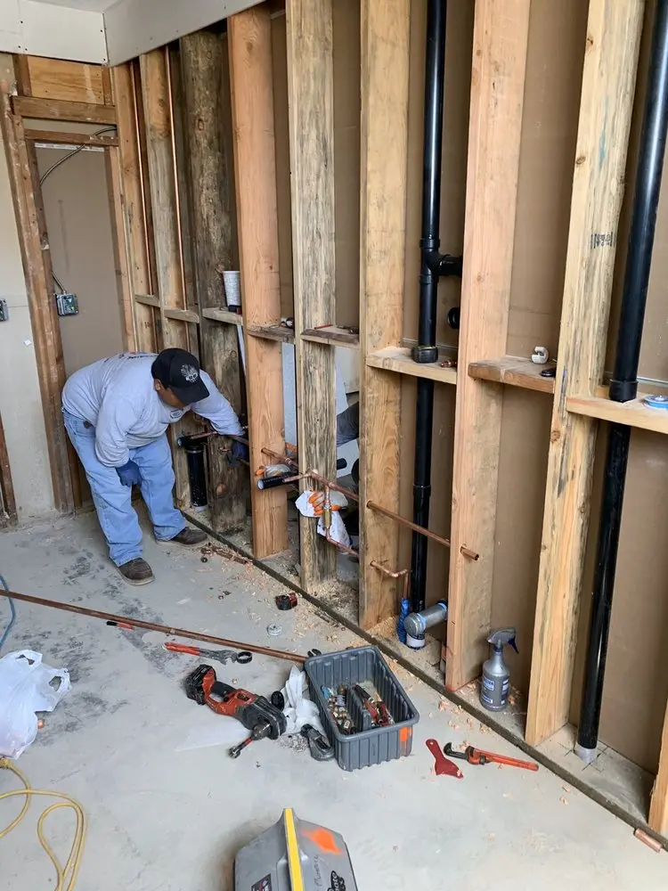 Commercial rough-in plumbing for Water Heater Replacement in Middletown Heights